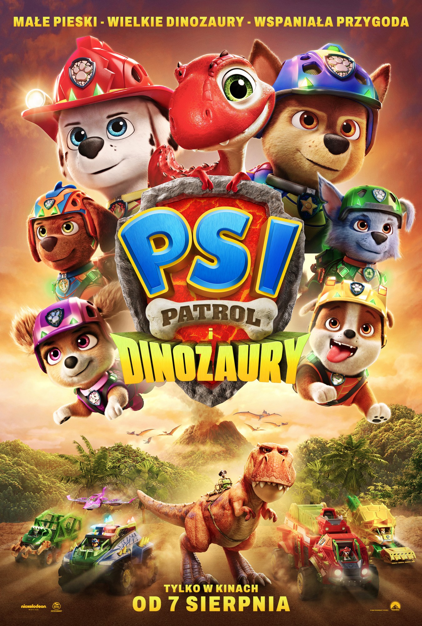 Psi patrol i dinozaury